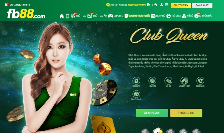 Giới Thiệu Tổng Quan Về Casino Online FB88